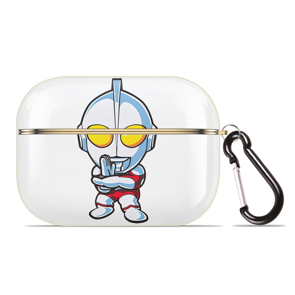 （画像用） ウルトラマン Ultraman 【AirPods Pro用】ハードシェル保護ケース｜耐衝撃・防指紋・カラビナ付き商品仕様