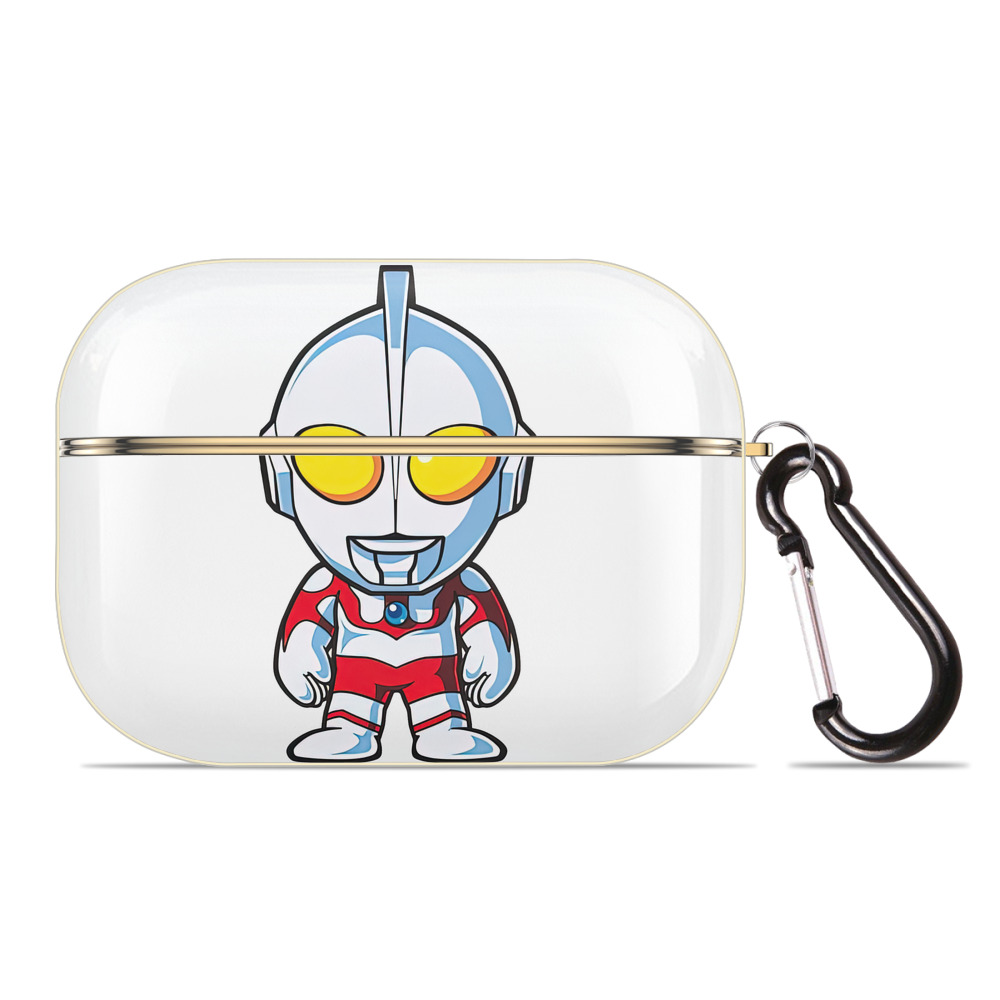 （画像用） ウルトラマン Ultraman 【AirPods Pro用】ハードシェル保護ケース｜耐衝撃・防指紋・カラビナ付き商品仕様