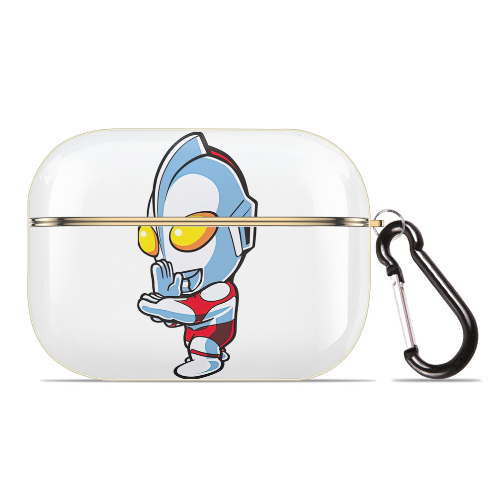 （画像用） ウルトラマン Ultraman 【AirPods Pro用】ハードシェル保護ケース｜耐衝撃・防指紋・カラビナ付き商品仕様