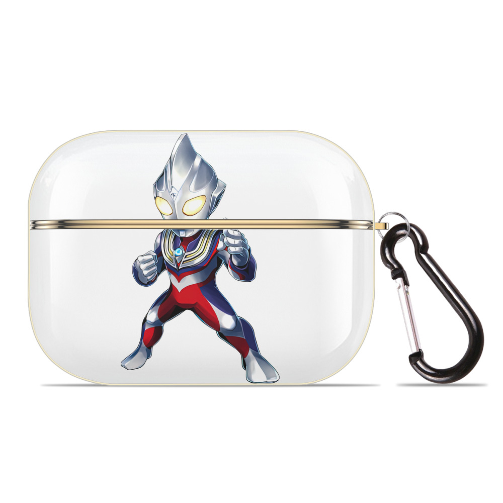 （画像用） ウルトラマン Ultraman 【AirPods Pro用】ハードシェル保護ケース｜耐衝撃・防指紋・カラビナ付き商品仕様