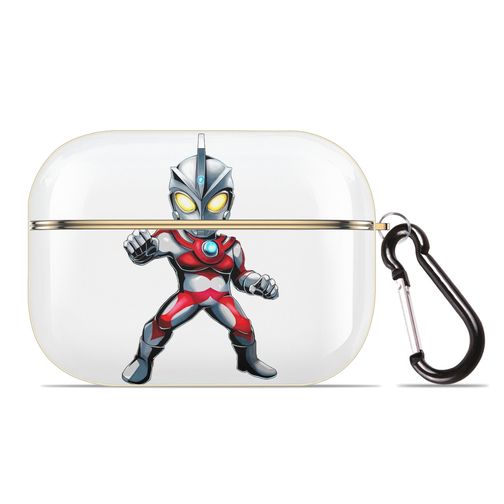 （画像用） ウルトラマン Ultraman 【AirPods Pro用】ハードシェル保護ケース｜耐衝撃・防指紋・カラビナ付き商品仕様