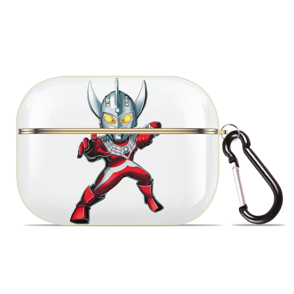 （画像用） ウルトラマン Ultraman 【AirPods Pro用】ハードシェル保護ケース｜耐衝撃・防指紋・カラビナ付き商品仕様