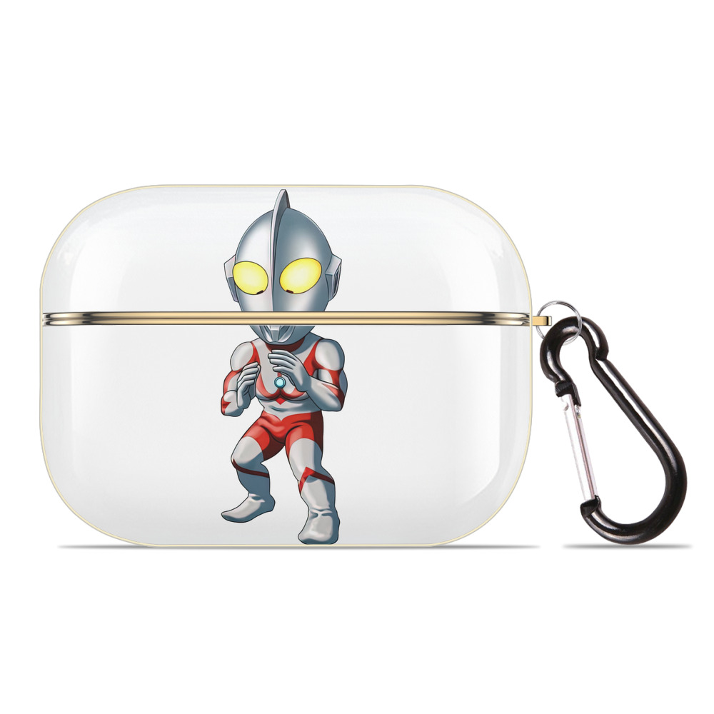 （画像用） ウルトラマン Ultraman 【AirPods Pro用】ハードシェル保護ケース｜耐衝撃・防指紋・カラビナ付き商品仕様