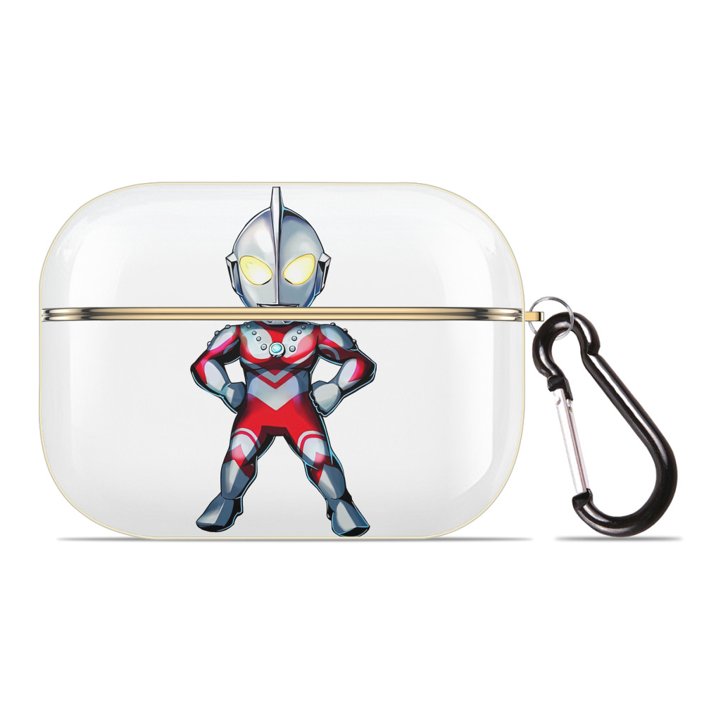 （画像用） ウルトラマン Ultraman 【AirPods Pro用】ハードシェル保護ケース｜耐衝撃・防指紋・カラビナ付き商品仕様