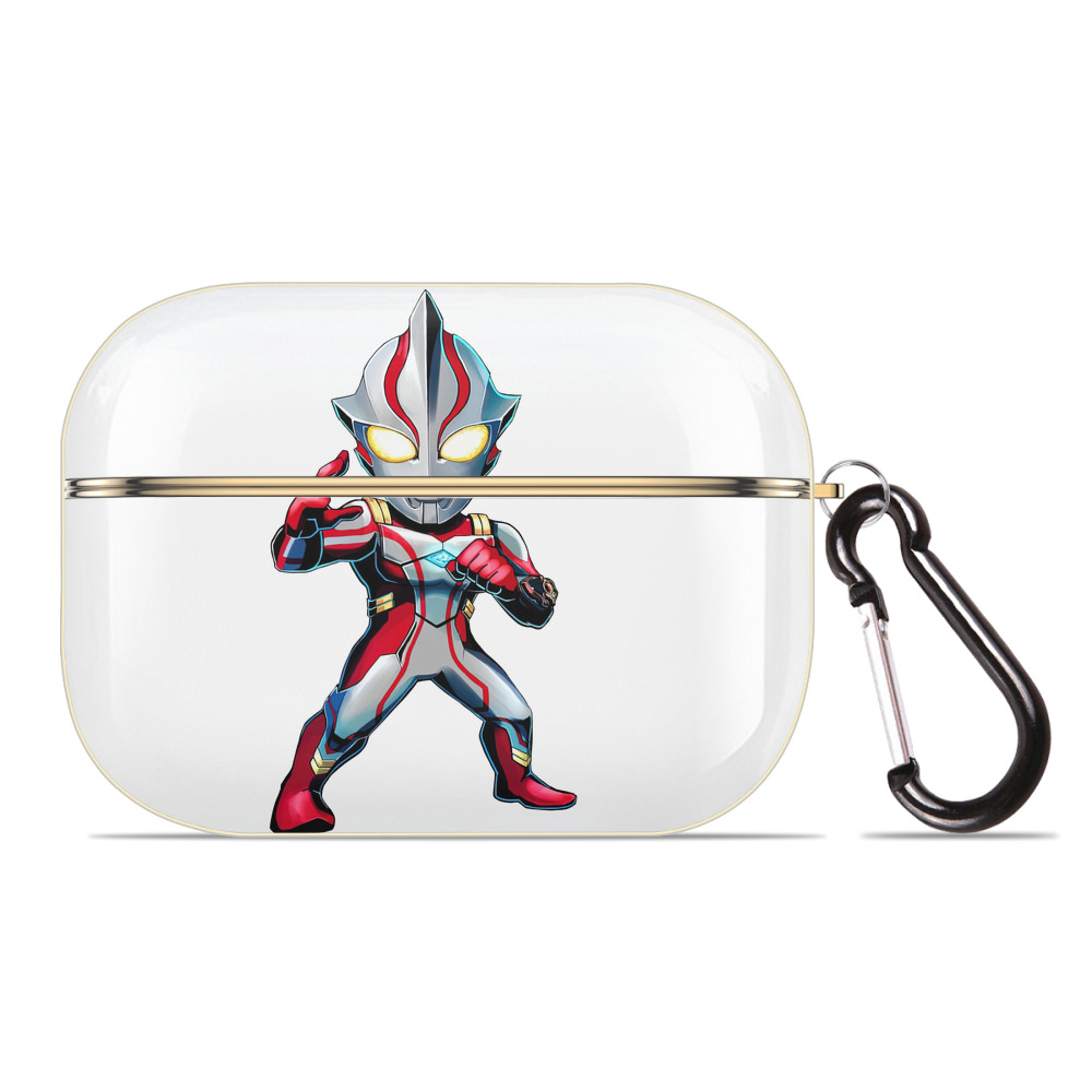 （画像用） ウルトラマン Ultraman 【AirPods Pro用】ハードシェル保護ケース｜耐衝撃・防指紋・カラビナ付き商品仕様