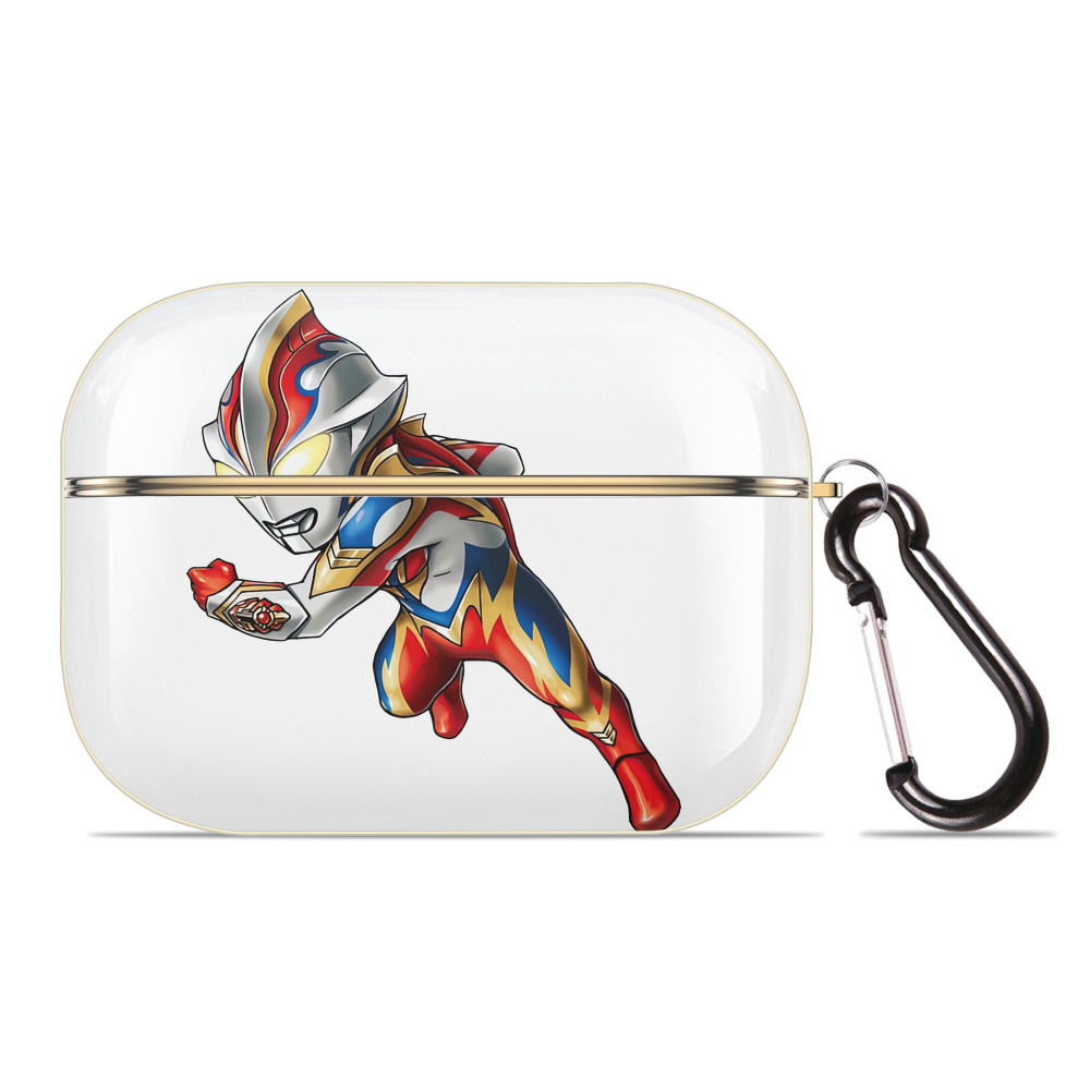 （画像用） ウルトラマン Ultraman 【AirPods Pro用】ハードシェル保護ケース｜耐衝撃・防指紋・カラビナ付き商品仕様