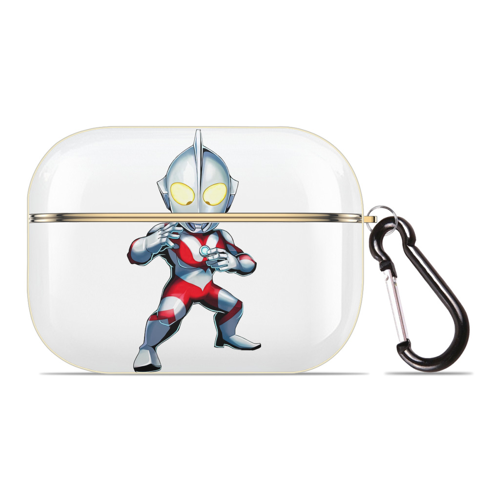 （画像用） ウルトラマン Ultraman 【AirPods Pro用】ハードシェル保護ケース｜耐衝撃・防指紋・カラビナ付き商品仕様
