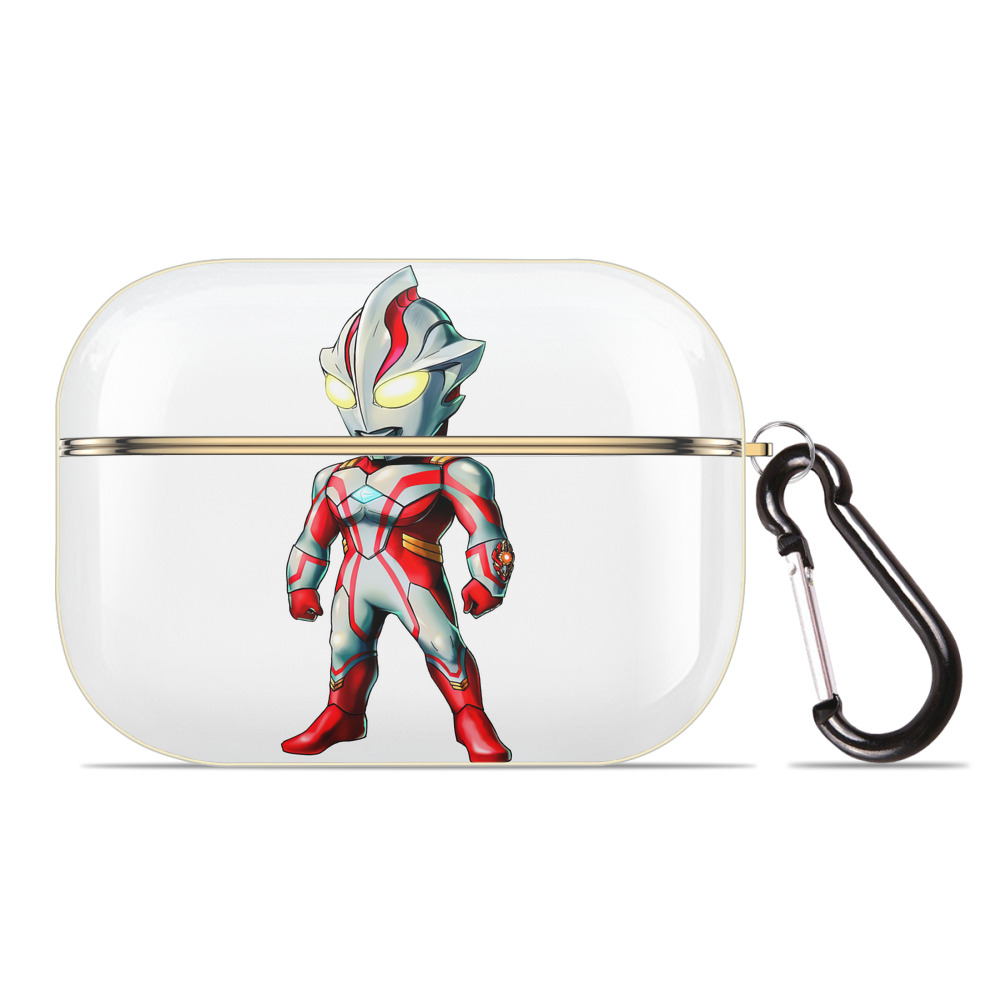 （画像用） ウルトラマン Ultraman 【AirPods Pro用】ハードシェル保護ケース｜耐衝撃・防指紋・カラビナ付き商品仕様