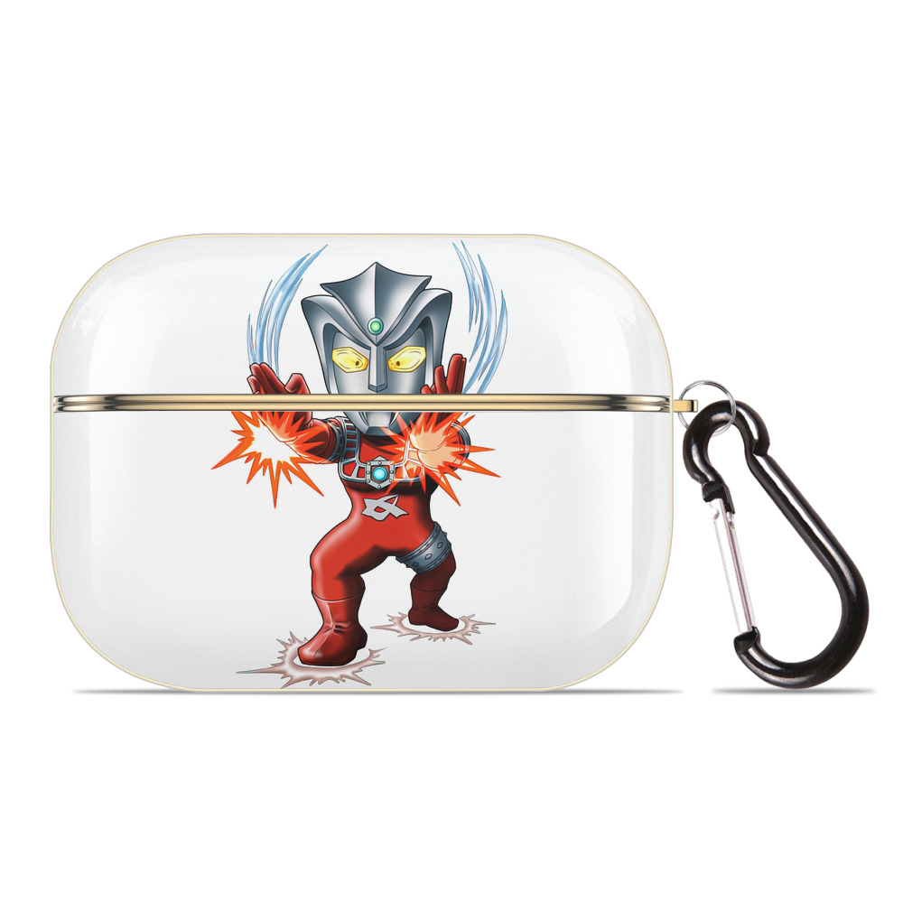 （画像用） ウルトラマン Ultraman 【AirPods Pro用】ハードシェル保護ケース｜耐衝撃・防指紋・カラビナ付き商品仕様