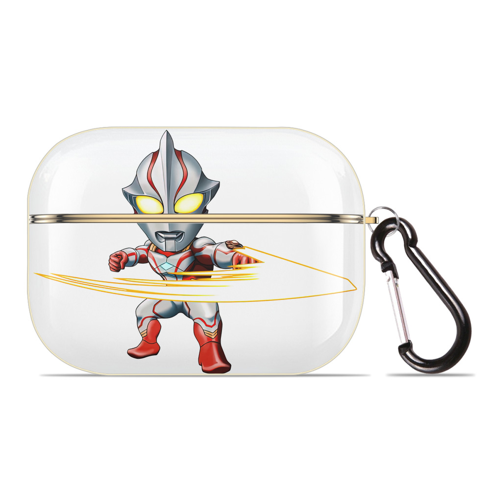（画像用） ウルトラマン Ultraman 【AirPods Pro用】ハードシェル保護ケース｜耐衝撃・防指紋・カラビナ付き商品仕様