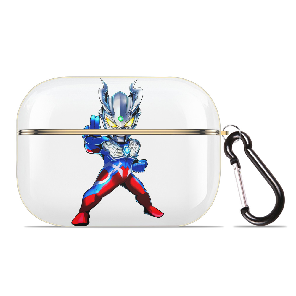 （画像用） ウルトラマン Ultraman 【AirPods Pro用】ハードシェル保護ケース｜耐衝撃・防指紋・カラビナ付き商品仕様