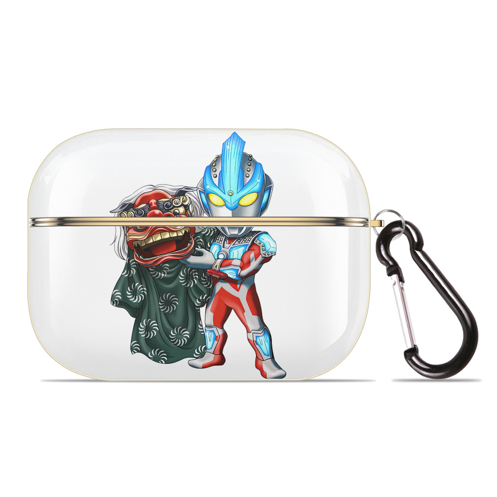（画像用） ウルトラマン Ultraman 【AirPods Pro用】ハードシェル保護ケース｜耐衝撃・防指紋・カラビナ付き商品仕様