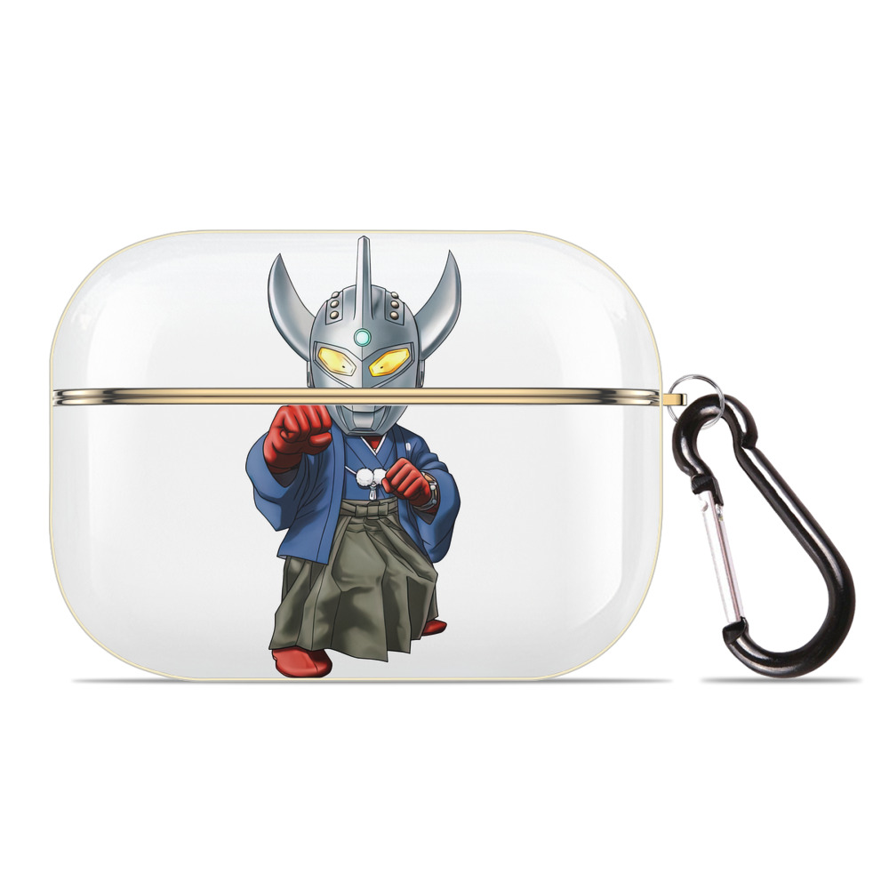 （画像用） ウルトラマン Ultraman 【AirPods Pro用】ハードシェル保護ケース｜耐衝撃・防指紋・カラビナ付き商品仕様