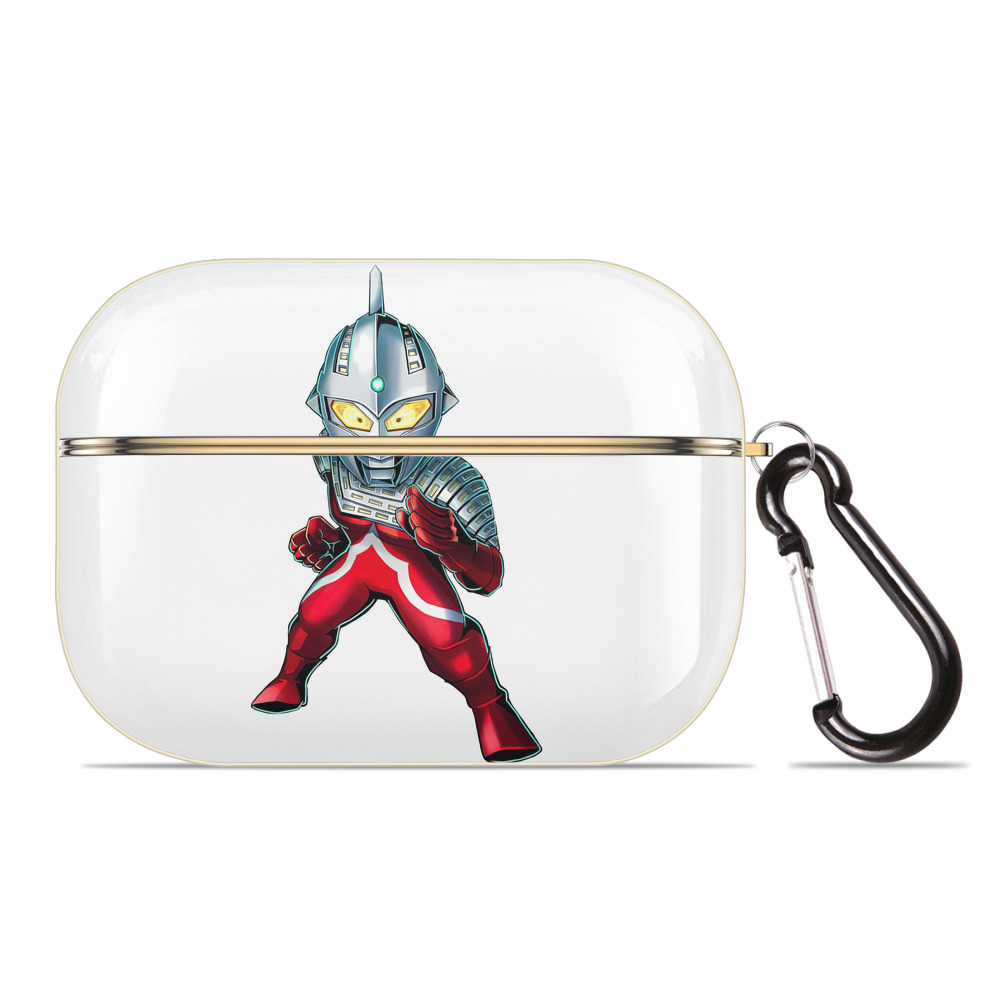 （画像用） ウルトラマン Ultraman 【AirPods Pro用】ハードシェル保護ケース｜耐衝撃・防指紋・カラビナ付き商品仕様