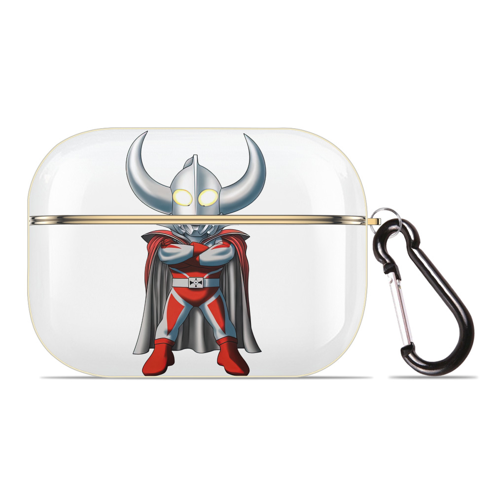（画像用） ウルトラマン Ultraman 【AirPods Pro用】ハードシェル保護ケース｜耐衝撃・防指紋・カラビナ付き商品仕様