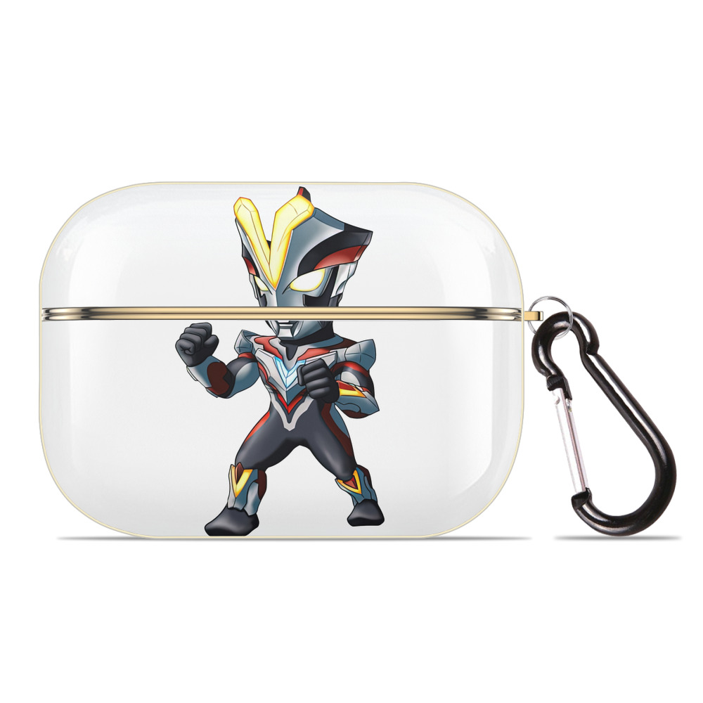 （画像用） ウルトラマン Ultraman 【AirPods Pro用】ハードシェル保護ケース｜耐衝撃・防指紋・カラビナ付き商品仕様