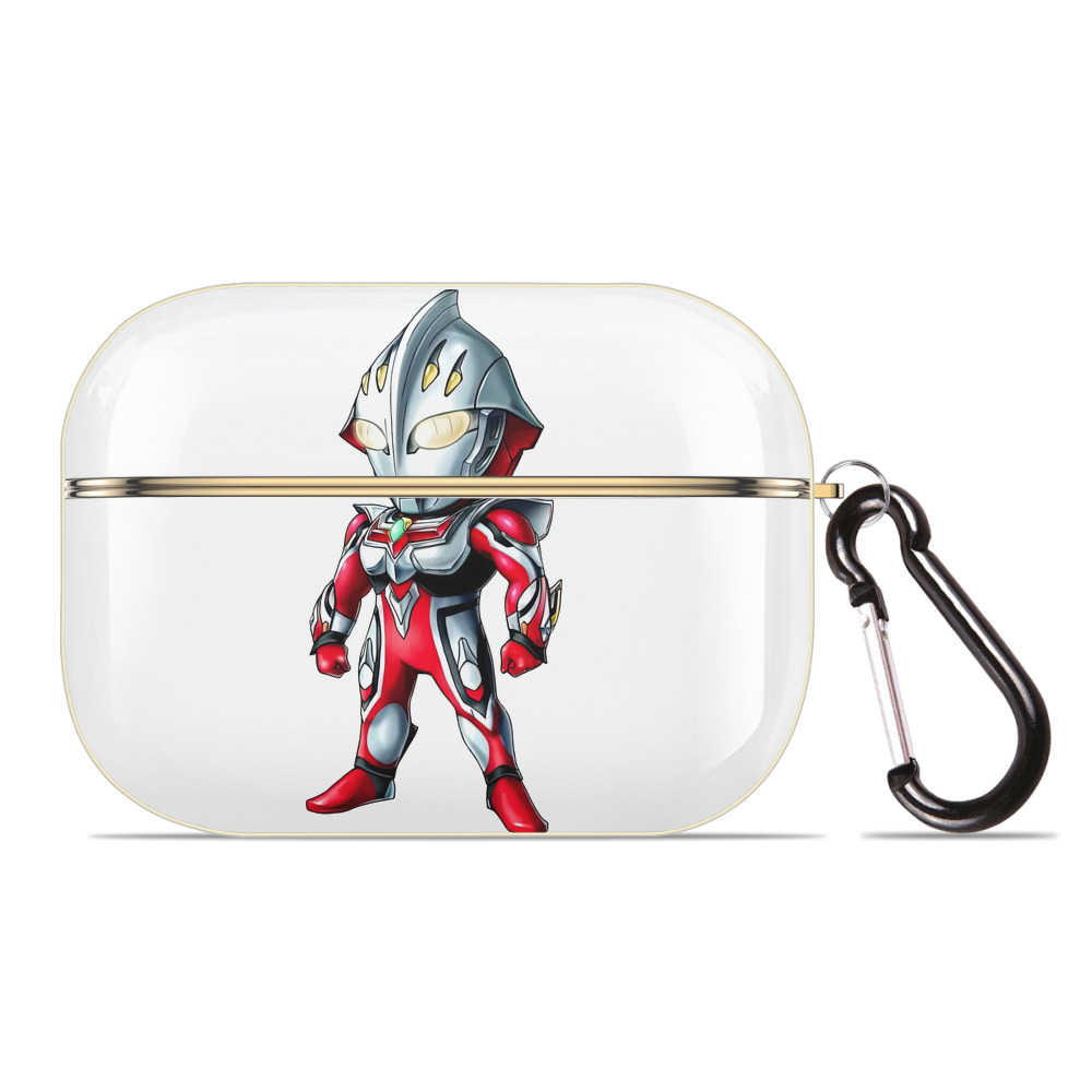 （画像用） ウルトラマン Ultraman 【AirPods Pro用】ハードシェル保護ケース｜耐衝撃・防指紋・カラビナ付き商品仕様