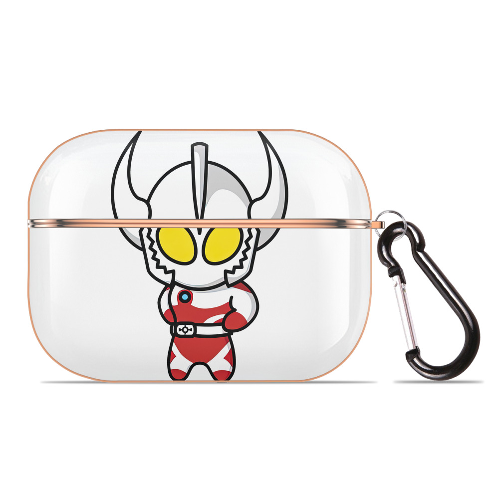 （画像用） ウルトラマン Ultraman 【AirPods Pro用】ハードシェル保護ケース｜耐衝撃・防指紋・カラビナ付き商品仕様