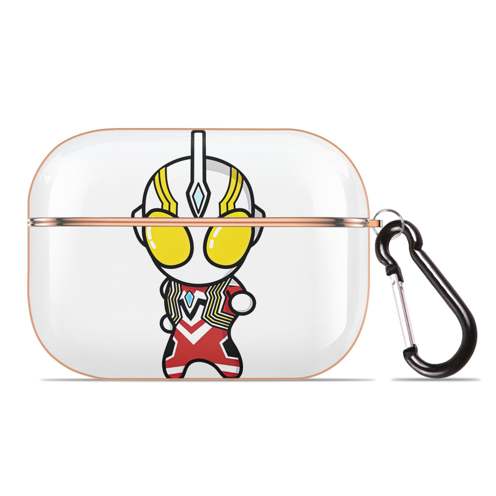 （画像用） ウルトラマン Ultraman 【AirPods Pro用】ハードシェル保護ケース｜耐衝撃・防指紋・カラビナ付き商品仕様