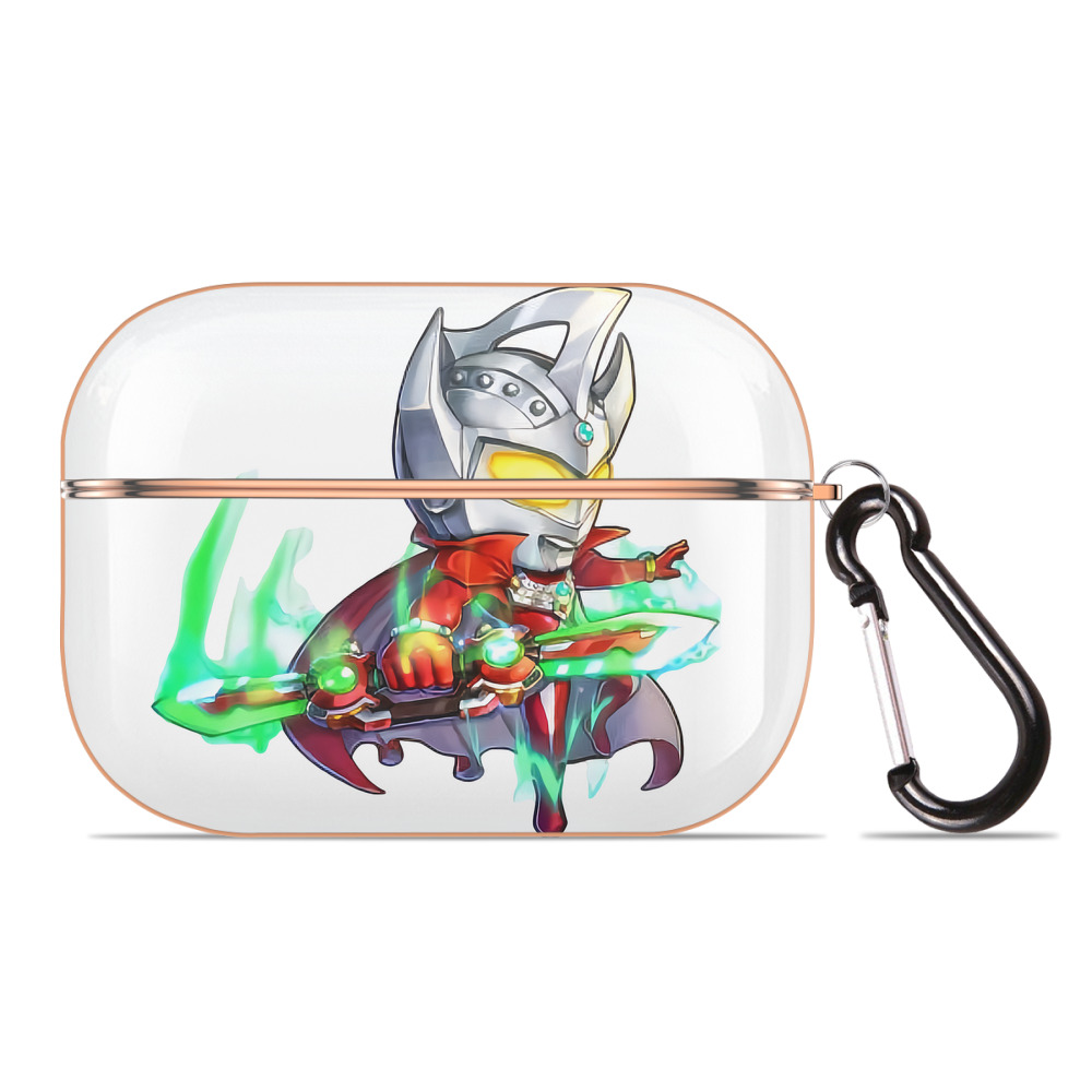 （画像用） ウルトラマン Ultraman 【AirPods Pro用】ハードシェル保護ケース｜耐衝撃・防指紋・カラビナ付き商品仕様