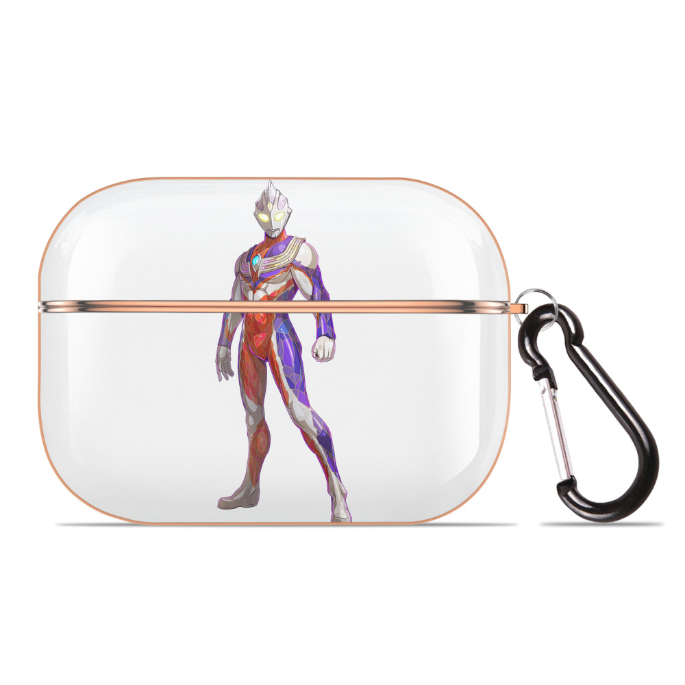 （画像用） ウルトラマン Ultraman 【AirPods Pro用】ハードシェル保護ケース｜耐衝撃・防指紋・カラビナ付き商品仕様