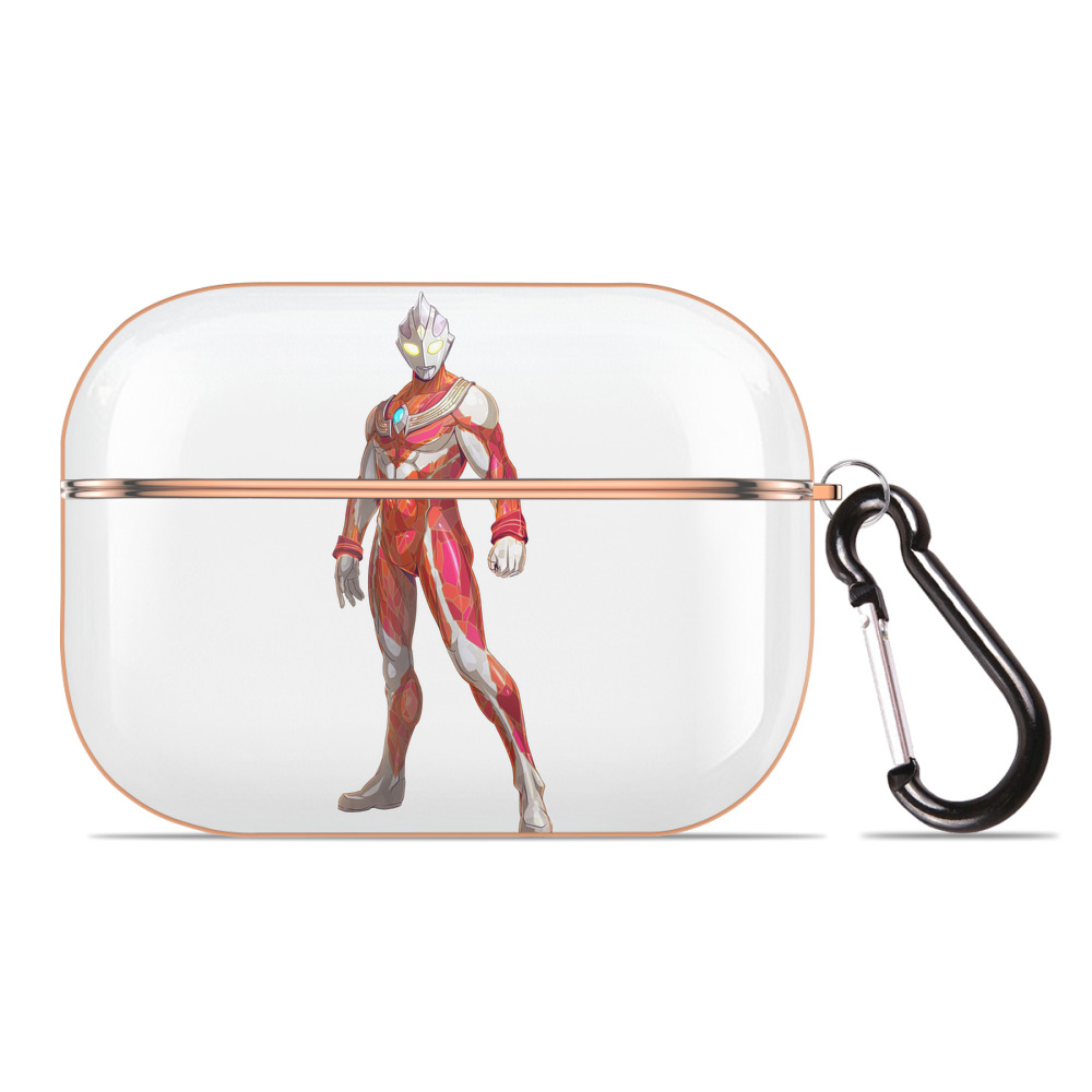 （画像用） ウルトラマン Ultraman 【AirPods Pro用】ハードシェル保護ケース｜耐衝撃・防指紋・カラビナ付き商品仕様