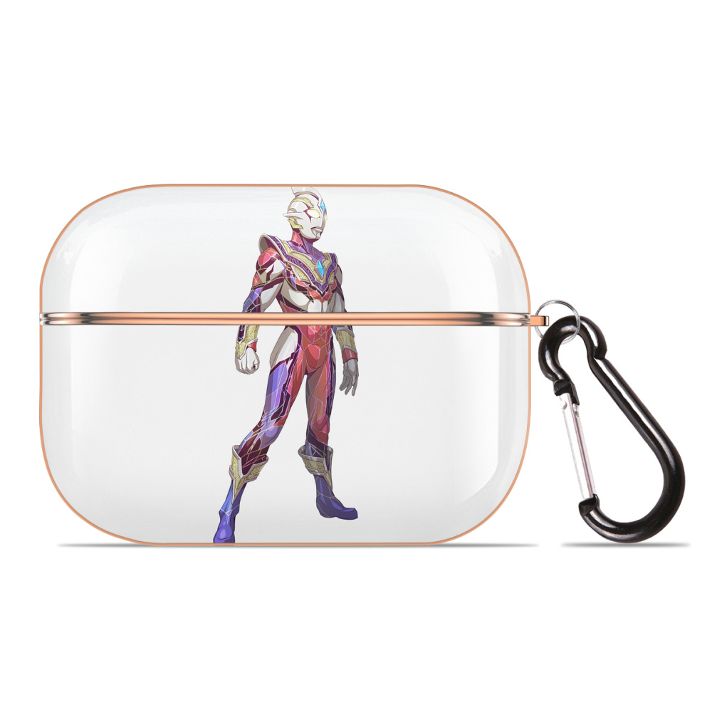 （画像用） ウルトラマン Ultraman 【AirPods Pro用】ハードシェル保護ケース｜耐衝撃・防指紋・カラビナ付き商品仕様