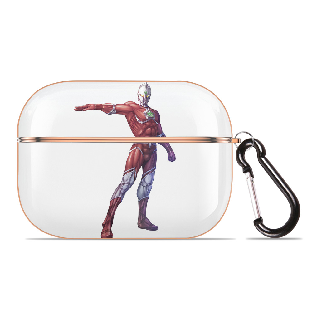 （画像用） ウルトラマン Ultraman 【AirPods Pro用】ハードシェル保護ケース｜耐衝撃・防指紋・カラビナ付き商品仕様