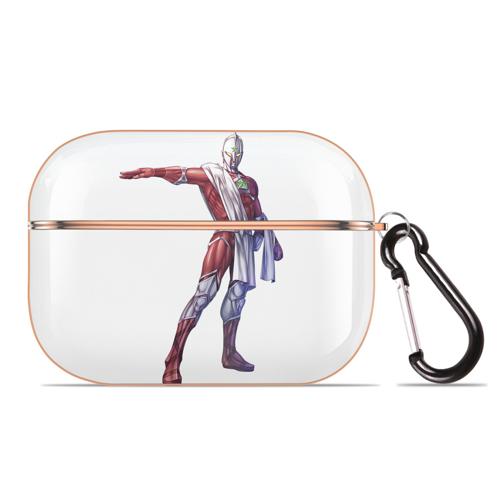 （画像用） ウルトラマン Ultraman 【AirPods Pro用】ハードシェル保護ケース｜耐衝撃・防指紋・カラビナ付き商品仕様