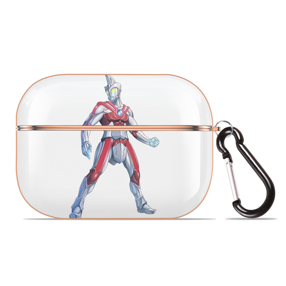 （画像用） ウルトラマン Ultraman 【AirPods Pro用】ハードシェル保護ケース｜耐衝撃・防指紋・カラビナ付き商品仕様
