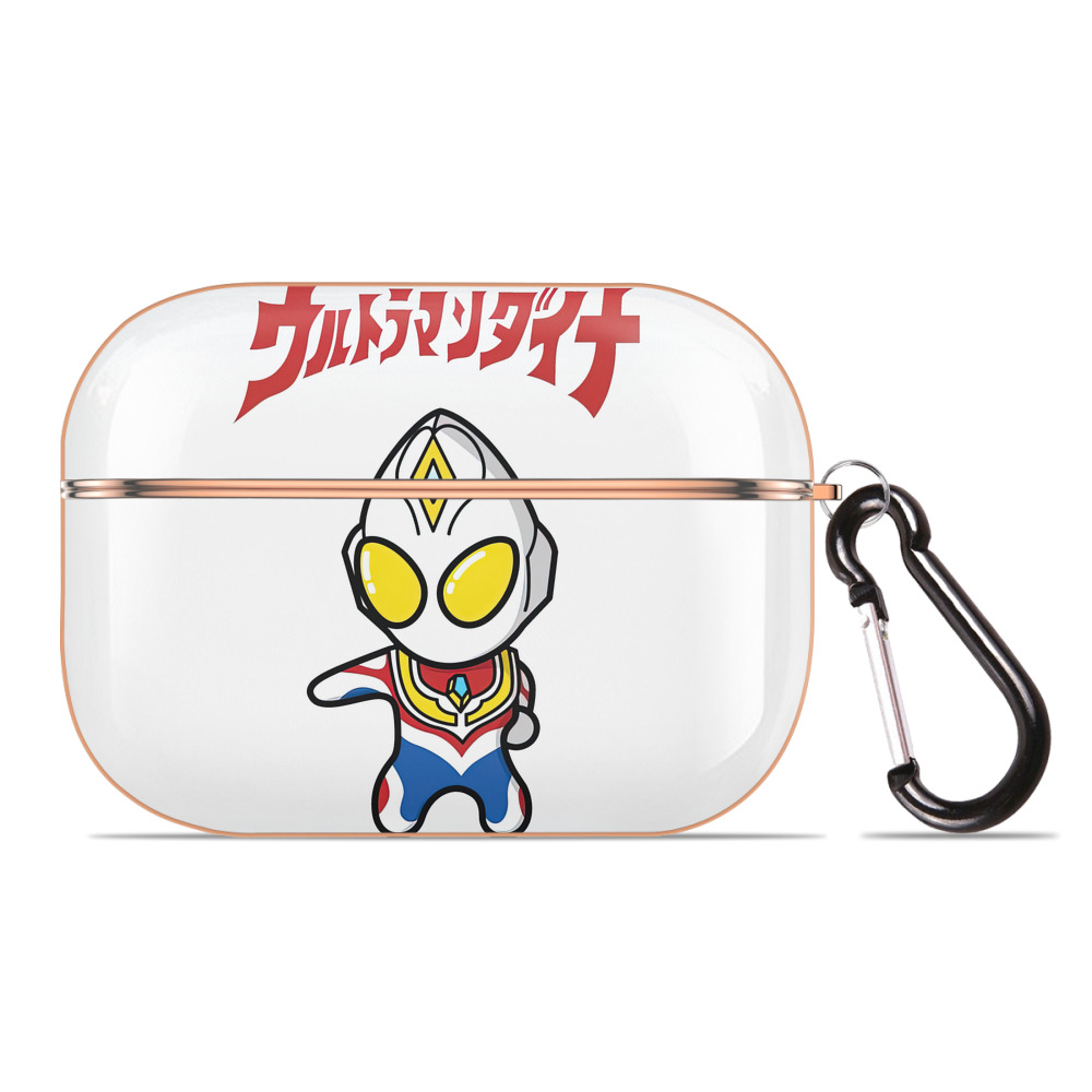 （画像用） ウルトラマン Ultraman 【AirPods Pro用】ハードシェル保護ケース｜耐衝撃・防指紋・カラビナ付き商品仕様
