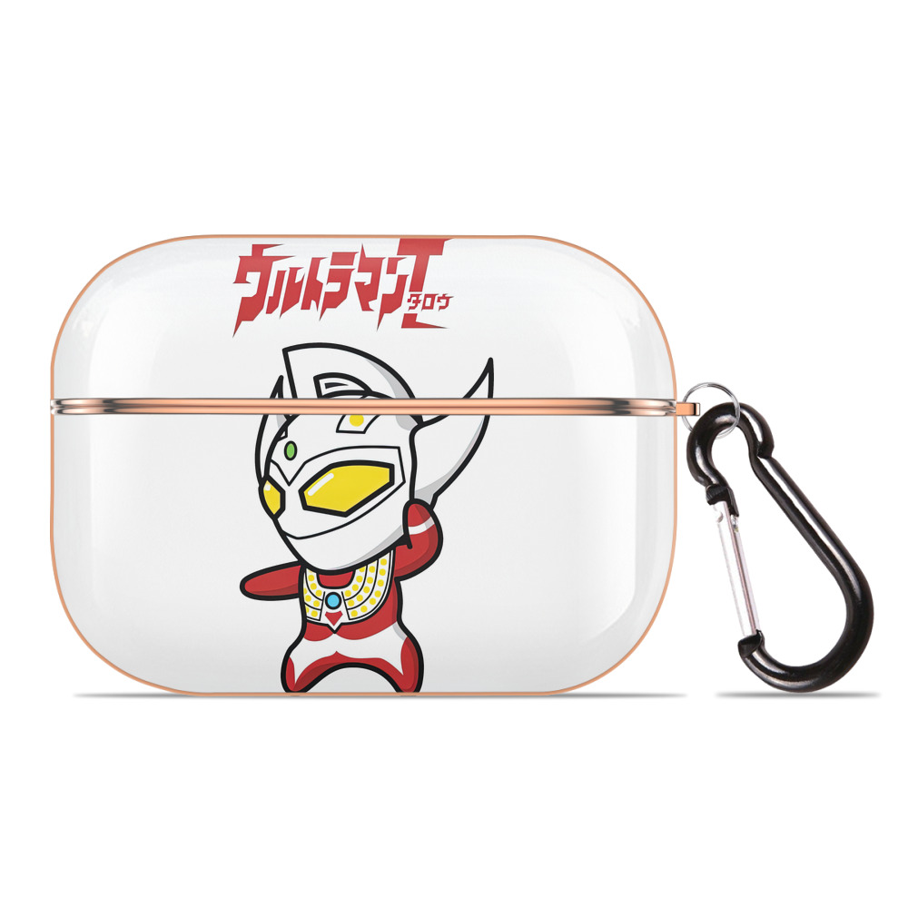 （画像用） ウルトラマン Ultraman 【AirPods Pro用】ハードシェル保護ケース｜耐衝撃・防指紋・カラビナ付き商品仕様