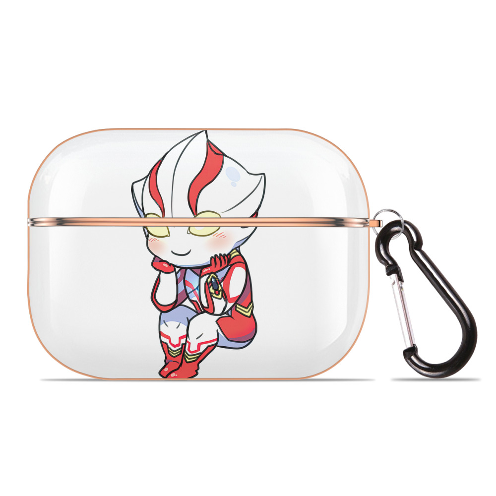 （画像用） ウルトラマン Ultraman 【AirPods Pro用】ハードシェル保護ケース｜耐衝撃・防指紋・カラビナ付き商品仕様