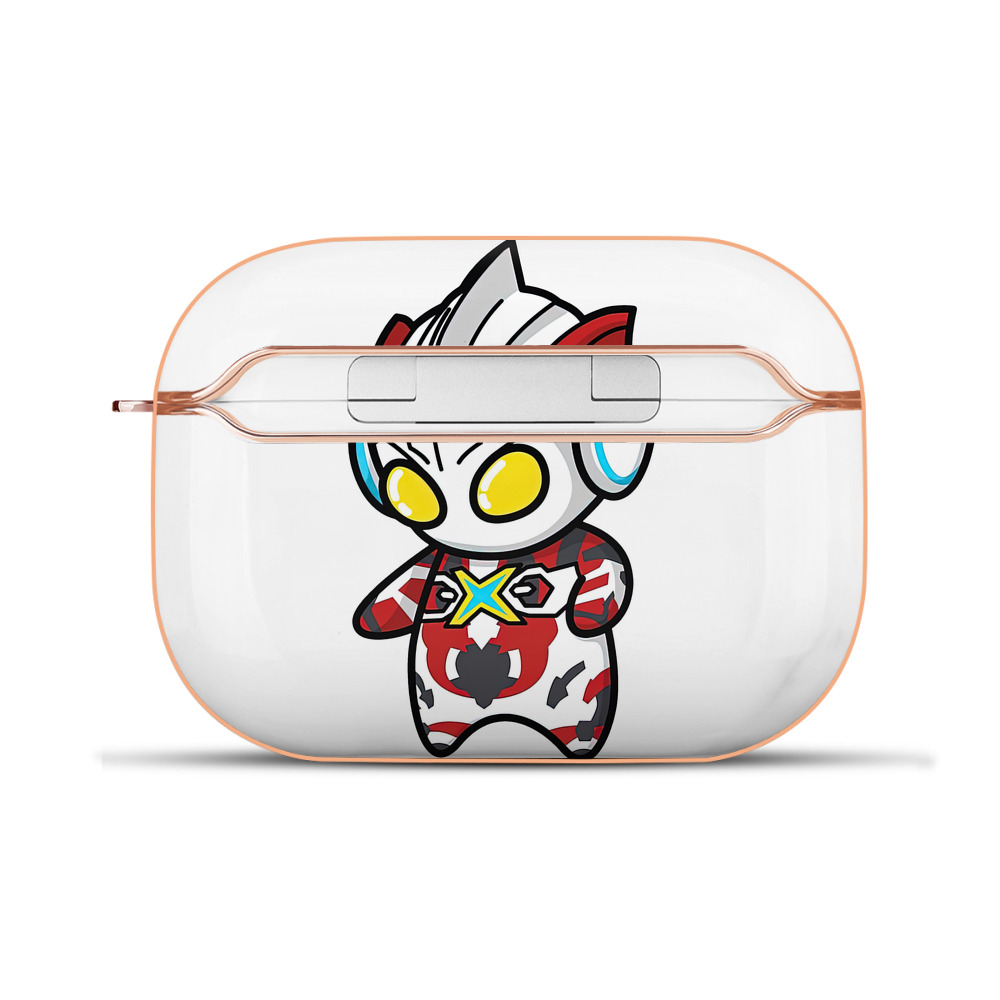 （画像用） ウルトラマン Ultraman 【AirPods Pro用】ハードシェル保護ケース｜耐衝撃・防指紋・カラビナ付き商品仕様