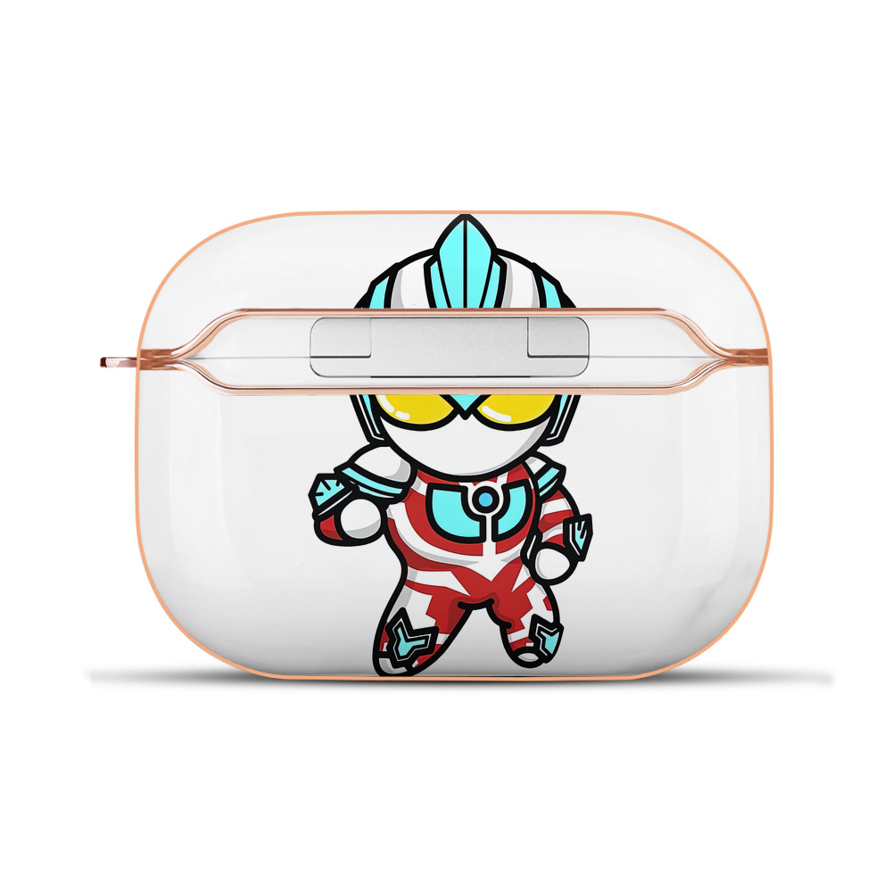 （画像用） ウルトラマン Ultraman 【AirPods Pro用】ハードシェル保護ケース｜耐衝撃・防指紋・カラビナ付き商品仕様