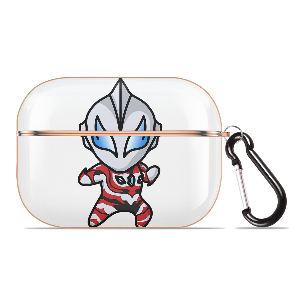 （画像用） ウルトラマン Ultraman 【AirPods Pro用】ハードシェル保護ケース｜耐衝撃・防指紋・カラビナ付き商品仕様