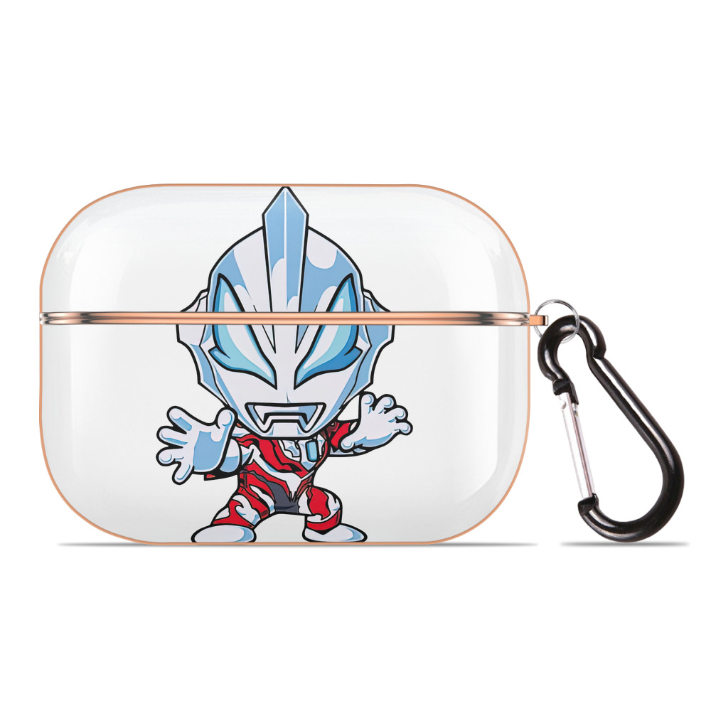 （画像用） ウルトラマン Ultraman 【AirPods Pro用】ハードシェル保護ケース｜耐衝撃・防指紋・カラビナ付き商品仕様