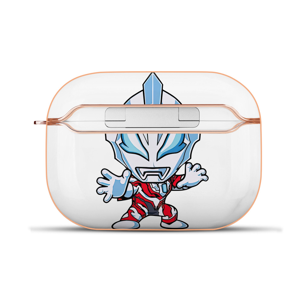（画像用） ウルトラマン Ultraman 【AirPods Pro用】ハードシェル保護ケース｜耐衝撃・防指紋・カラビナ付き商品仕様