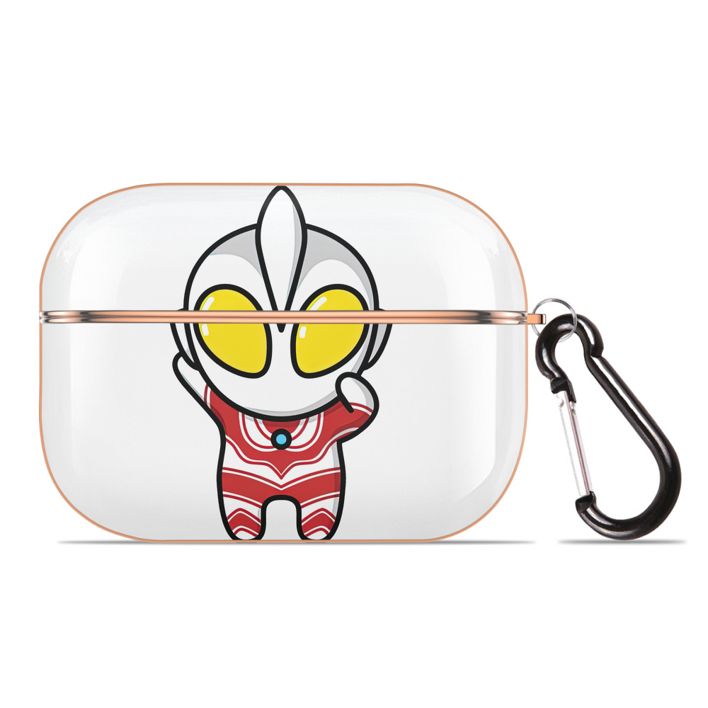（画像用） ウルトラマン Ultraman 【AirPods Pro用】ハードシェル保護ケース｜耐衝撃・防指紋・カラビナ付き商品仕様