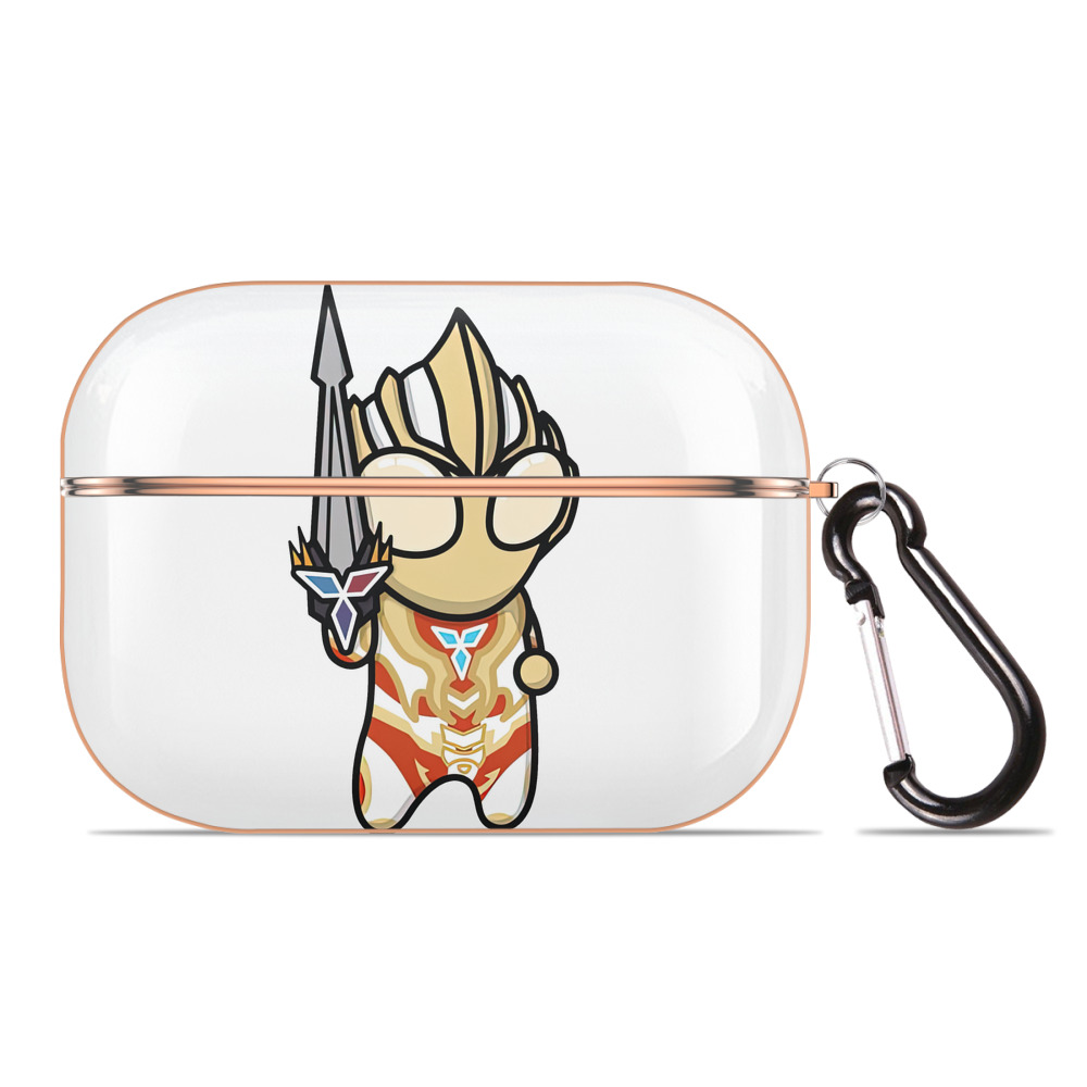 （画像用） ウルトラマン Ultraman 【AirPods Pro用】ハードシェル保護ケース｜耐衝撃・防指紋・カラビナ付き商品仕様