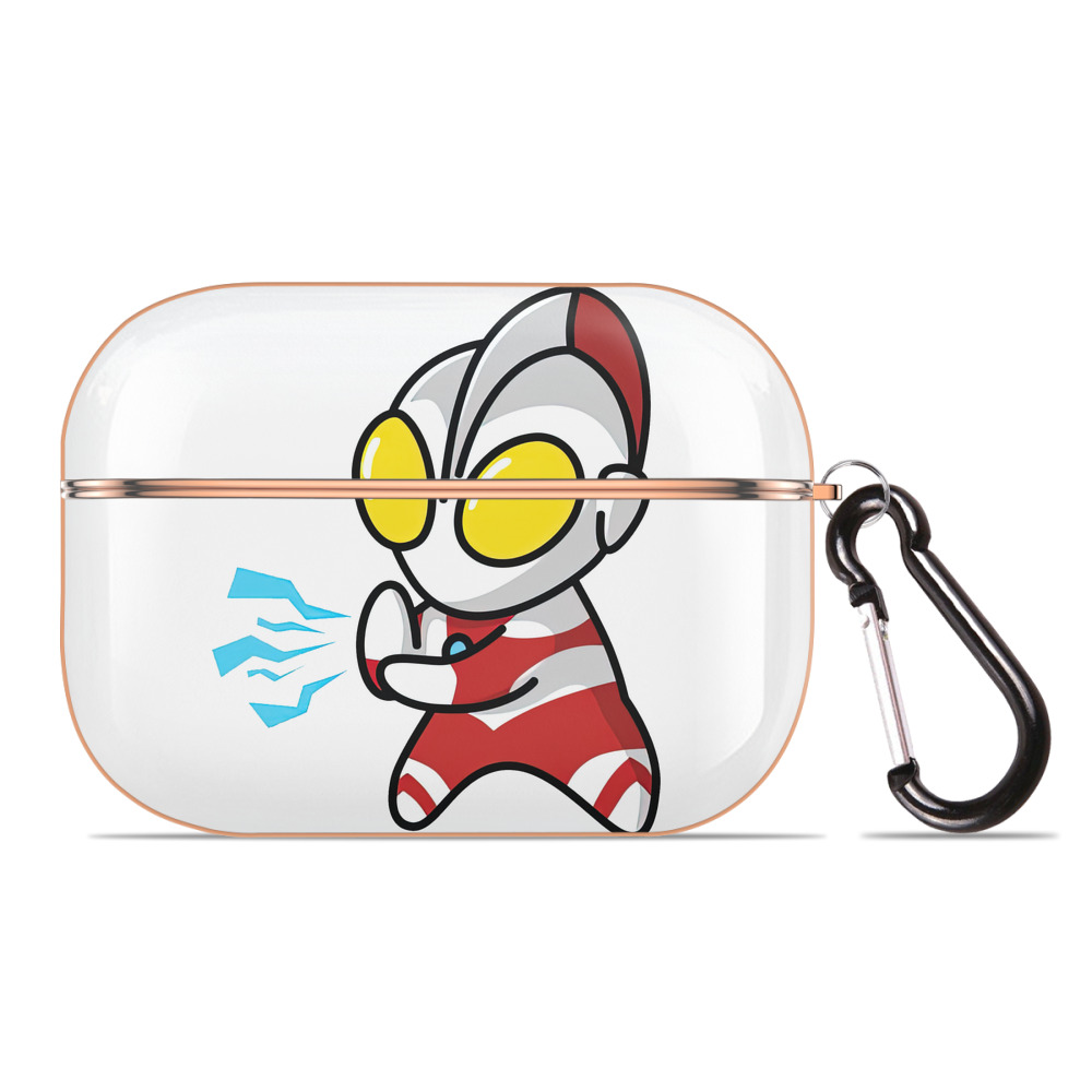 （画像用） ウルトラマン Ultraman 【AirPods Pro用】ハードシェル保護ケース｜耐衝撃・防指紋・カラビナ付き商品仕様