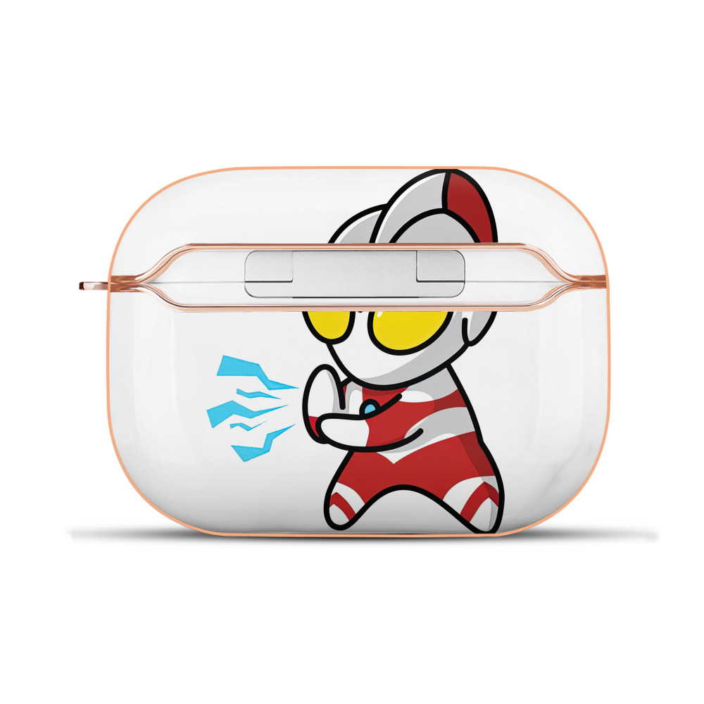 （画像用） ウルトラマン Ultraman 【AirPods Pro用】ハードシェル保護ケース｜耐衝撃・防指紋・カラビナ付き商品仕様