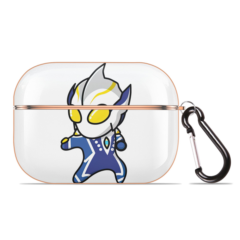 （画像用） ウルトラマン Ultraman 【AirPods Pro用】ハードシェル保護ケース｜耐衝撃・防指紋・カラビナ付き商品仕様