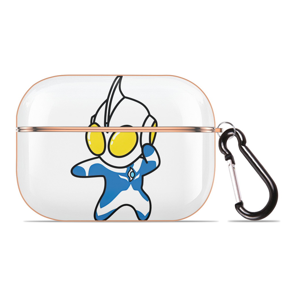 （画像用） ウルトラマン Ultraman 【AirPods Pro用】ハードシェル保護ケース｜耐衝撃・防指紋・カラビナ付き商品仕様