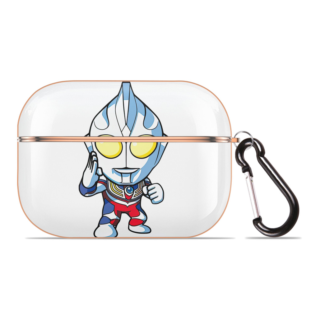 （画像用） ウルトラマン Ultraman 【AirPods Pro用】ハードシェル保護ケース｜耐衝撃・防指紋・カラビナ付き商品仕様