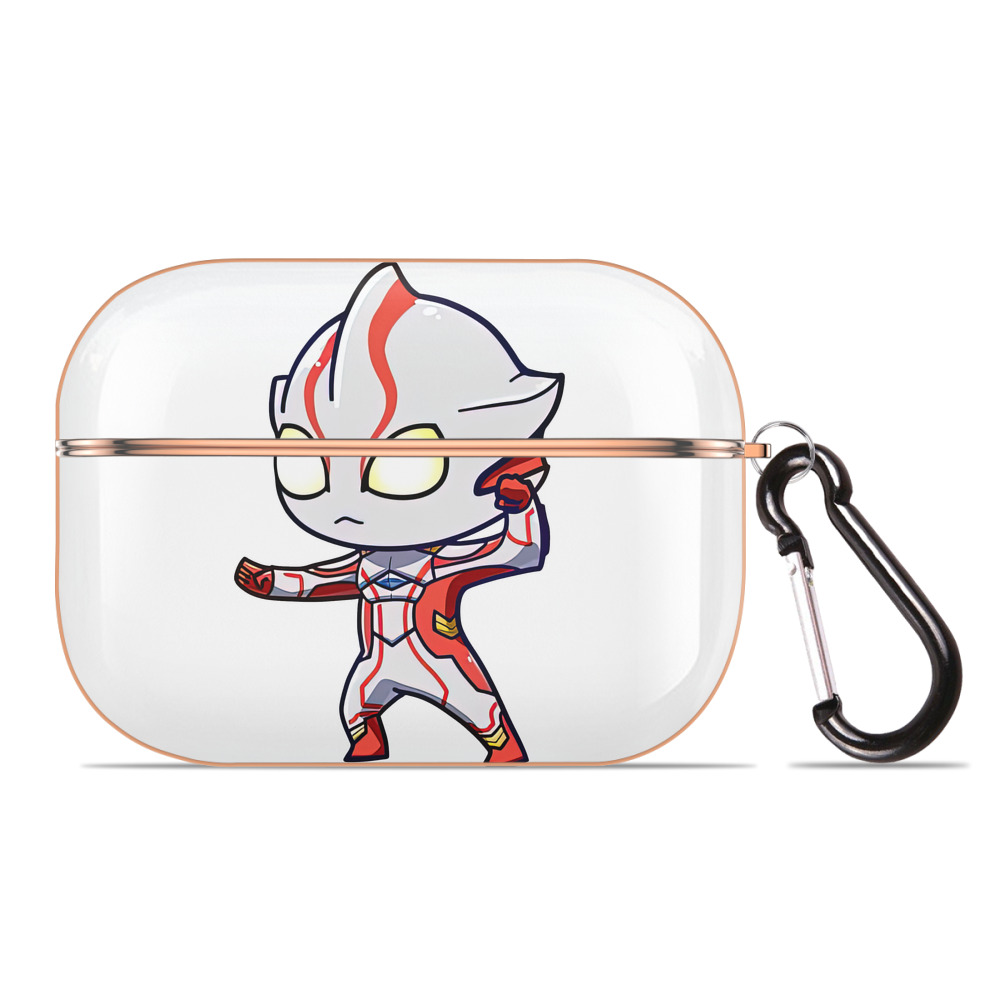 （画像用） ウルトラマン Ultraman 【AirPods Pro用】ハードシェル保護ケース｜耐衝撃・防指紋・カラビナ付き商品仕様