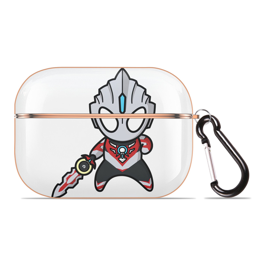 （画像用） ウルトラマン Ultraman 【AirPods Pro用】ハードシェル保護ケース｜耐衝撃・防指紋・カラビナ付き商品仕様