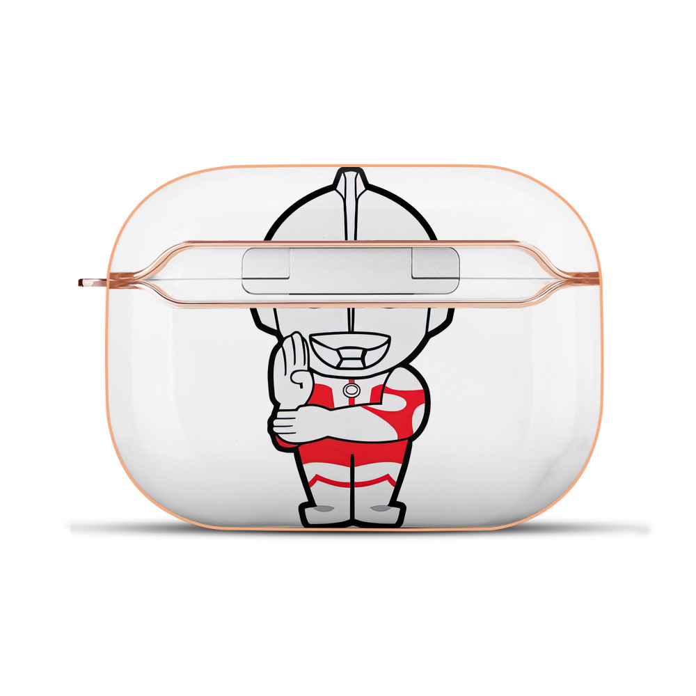 （画像用） ウルトラマン Ultraman 【AirPods Pro用】ハードシェル保護ケース｜耐衝撃・防指紋・カラビナ付き商品仕様