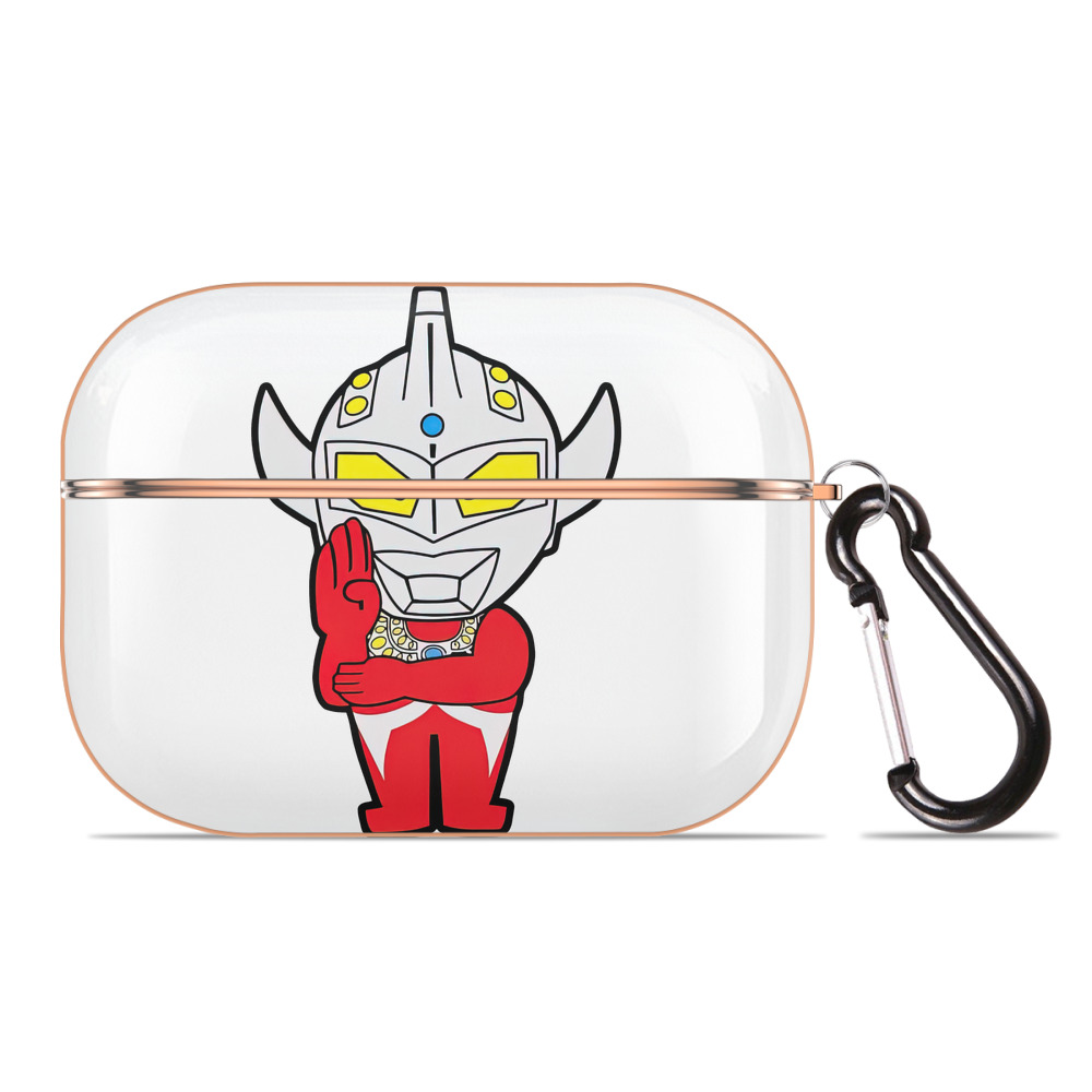 （画像用） ウルトラマン Ultraman 【AirPods Pro用】ハードシェル保護ケース｜耐衝撃・防指紋・カラビナ付き商品仕様