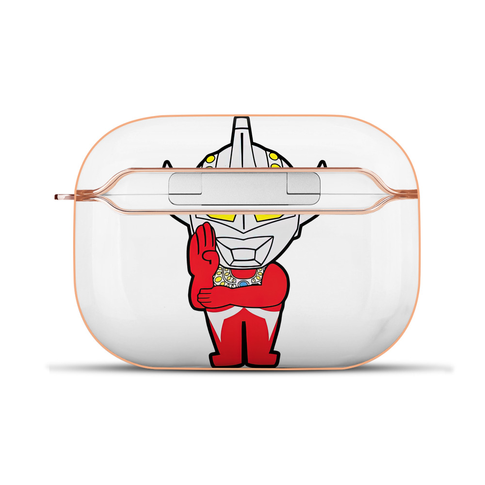 （画像用） ウルトラマン Ultraman 【AirPods Pro用】ハードシェル保護ケース｜耐衝撃・防指紋・カラビナ付き商品仕様